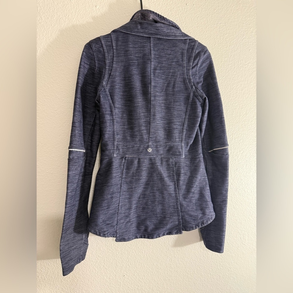 lululemon athletica ride on blazer size 6 Women's Dark Blue Blazer - Picture 5 of 6
